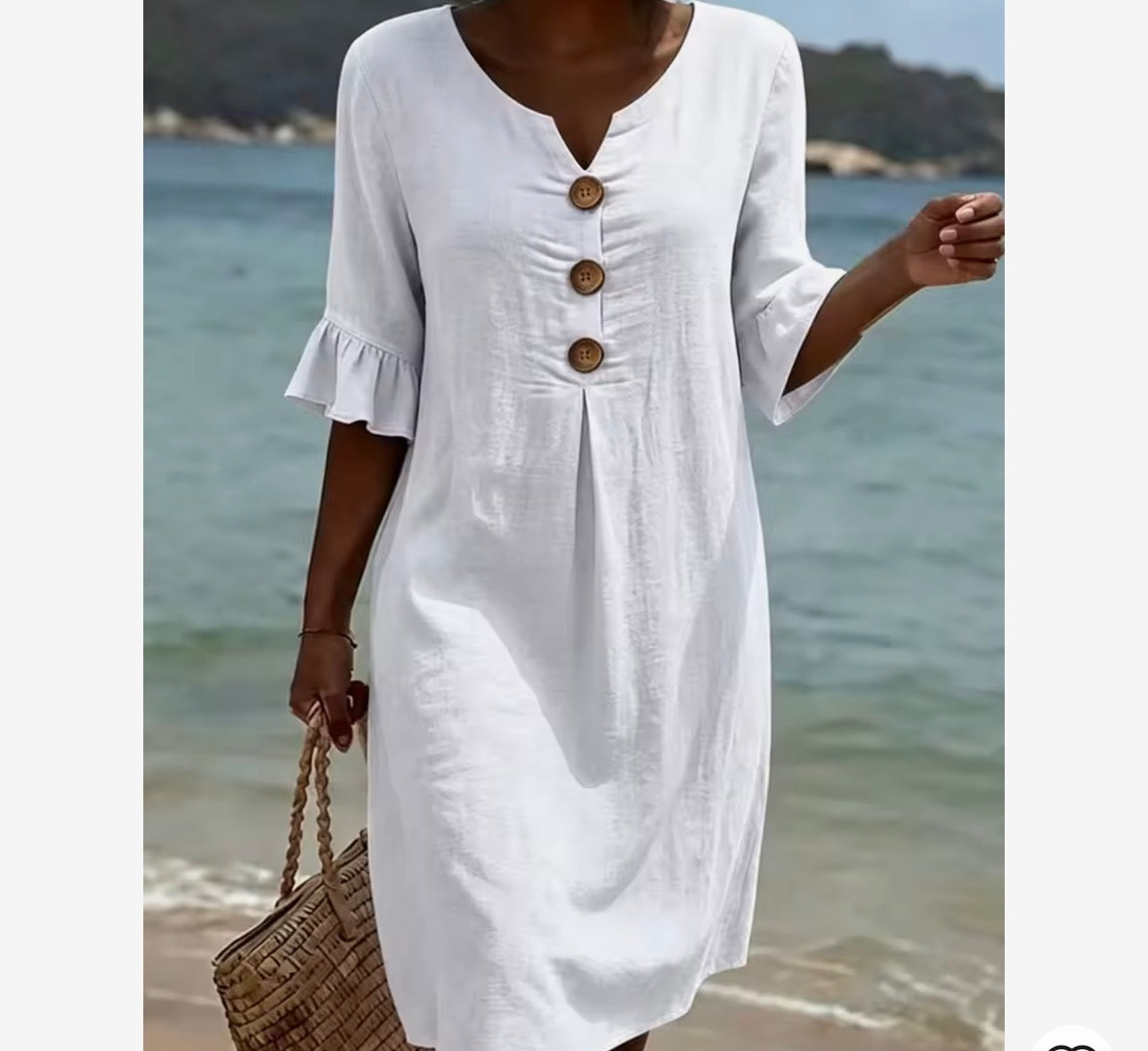 Solea Linen Breeze Dress.