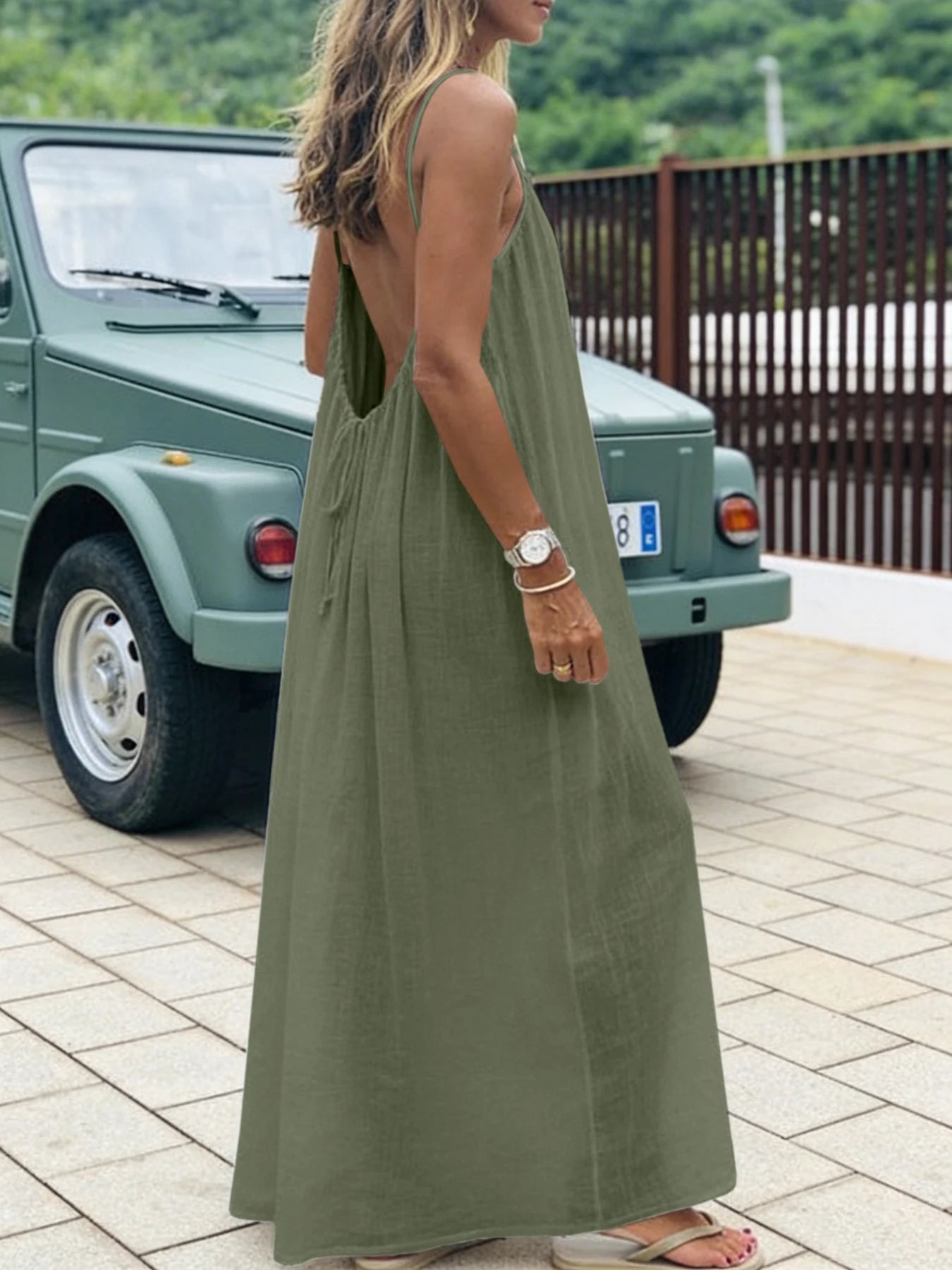 Strapless Maxi Dress