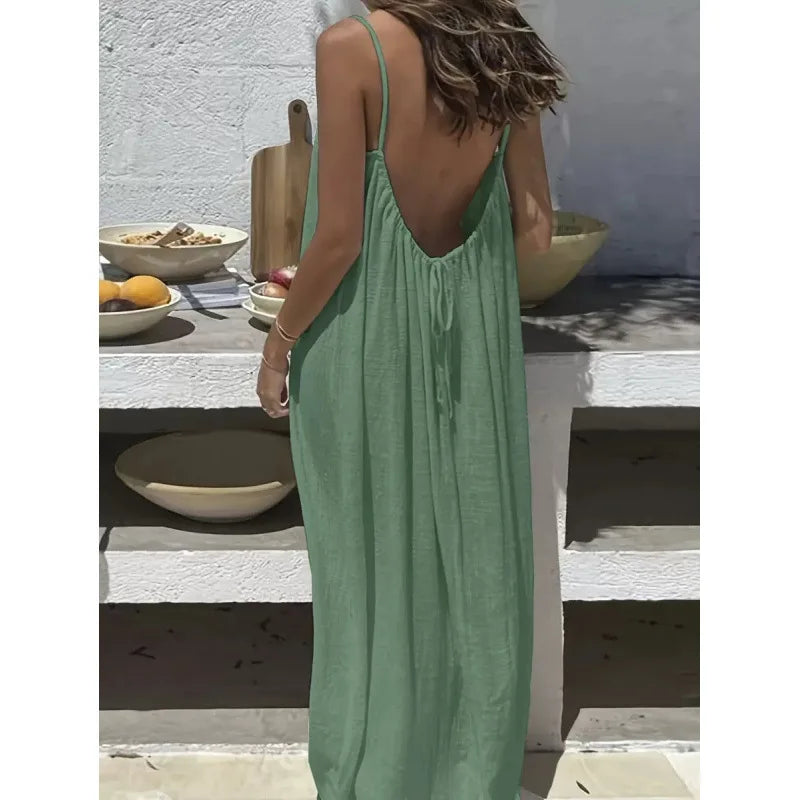 Strapless Maxi Dress