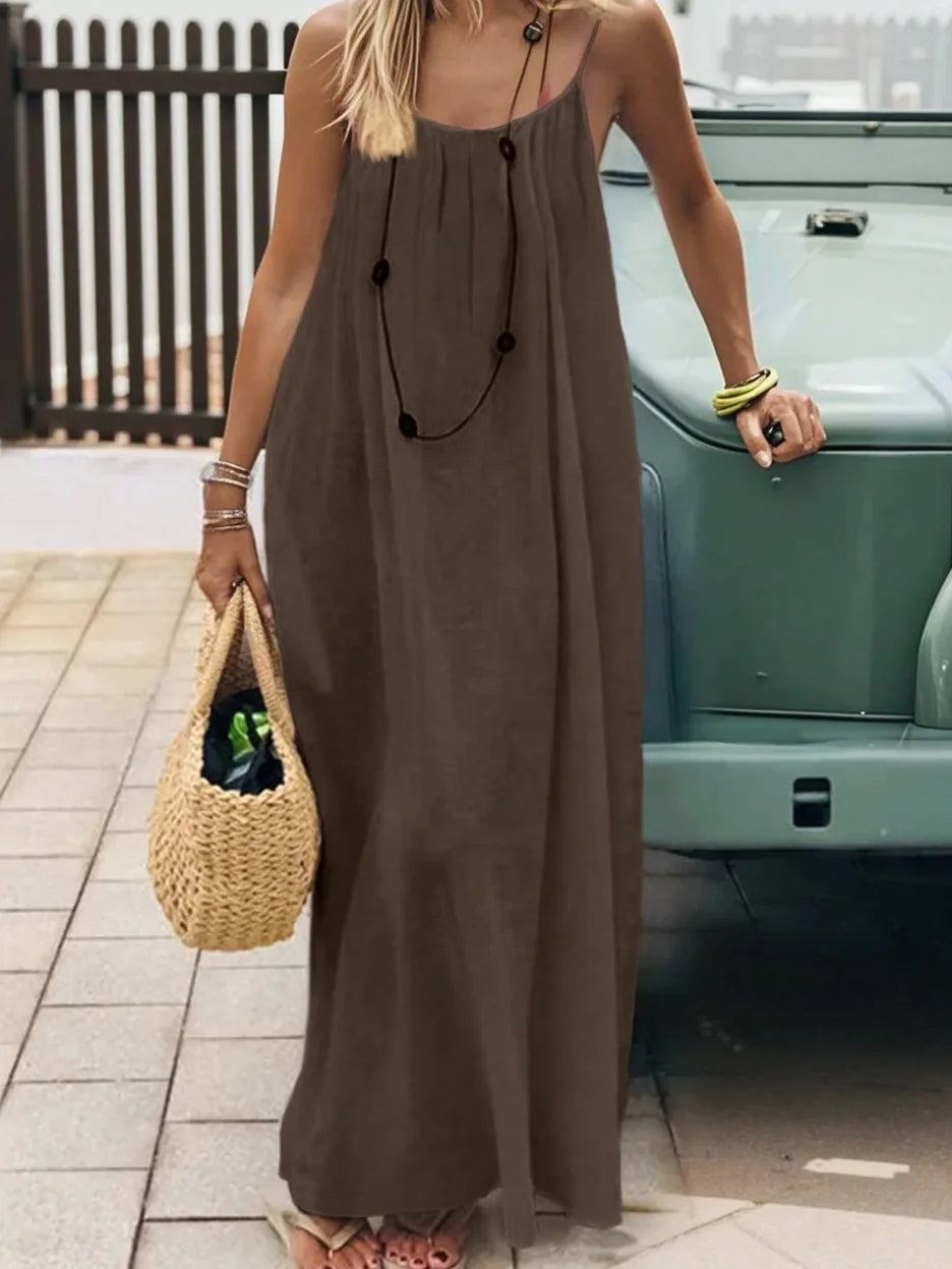 Strapless Maxi Dress