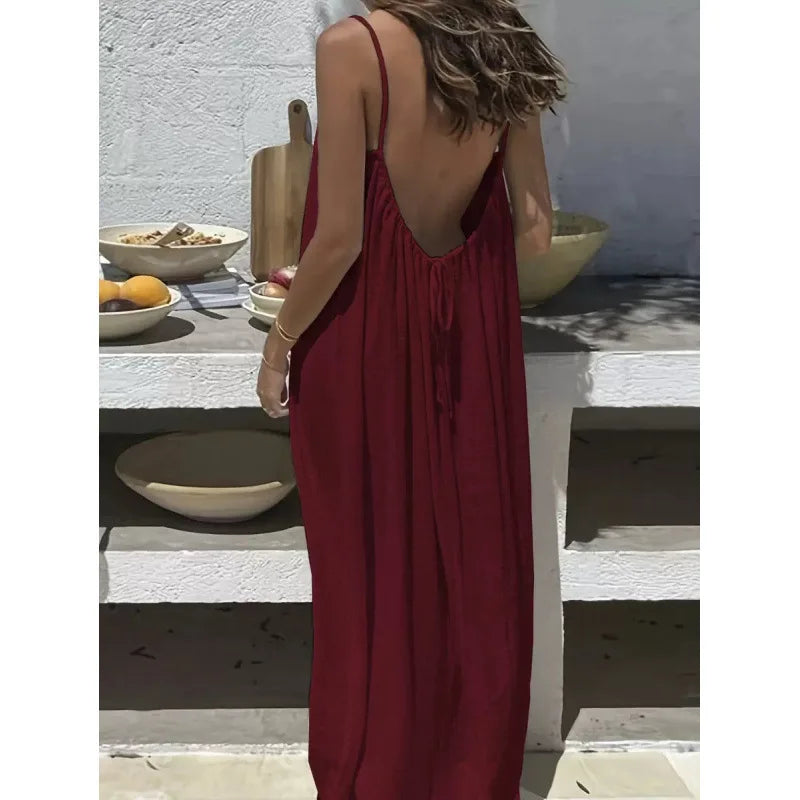 Strapless Maxi Dress