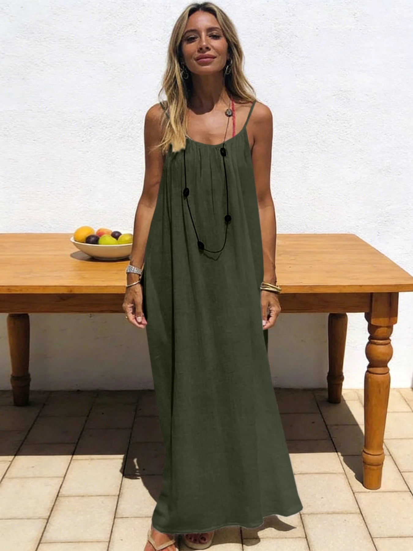 Strapless Maxi Dress